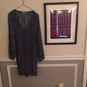 Blue shorts romper from GAP